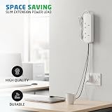 1ABOVE 2 Gang 2m Extension Lead UK Plug Fused Multi Socket Mains Strip Home view 3