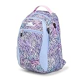 High Sierra Curve Lightweight and Compact Student Backpack - Stylish Bookbag or Lunch Backpack for Children, Teens, or Adults - Unisex Campus Backpack (Feather Spectre/Powder Blue/Iced Lilac)