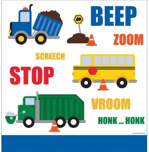 Traffic JamParty Plastic Tablecover