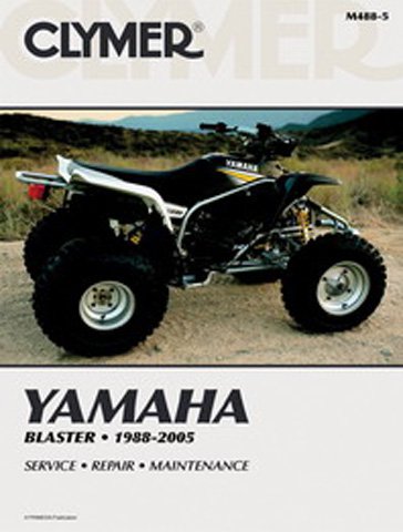 1988-2002 YAMAHA YFS200 BLASTER SERVICE MANUAL YAMAHA, Manufacturer: CLYMER, Manufacturer Part Number: M488-5-AD, Stock Photo - Actual parts may vary.