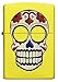 Zippo Sugar Skull Lemon Matte Pocket Lighter, One Size (2001460)