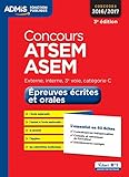 Concours ATSEM ASEM cat C Epreuves écrites et orales 3e edt 2016 2017 (Admis fonction pub fiches) (French Edition) by CAROLINE DUBUIS