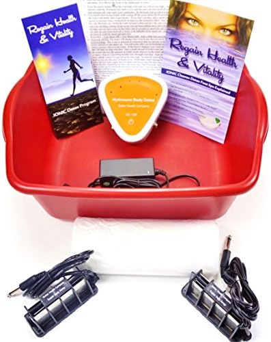 Ion Ionic Detox Foot Bath Spa Cleanse Unit for Home Use with 2 Stronger Super Duty Arrays and Extras!