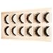 Eyelashes，Canserin 6 Pair Handmade Natural False Eyelashes