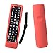 Samsung TV Remote Silicone Case Compatibe with Samsung TM2140A(2021/2020) BN59-01315A BN59-01199F AA59-00666A AA59-00741A Remote Cover Skin-Friendly Shockproof with Remote Loop(Red)