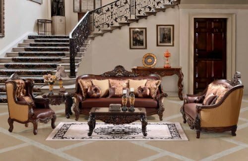 Homey Design HD-3311S+L Sofa and Loveseat