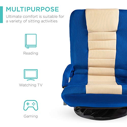 Best Choice Products Swivel Gaming Chair 360 Degree Multipurpose Floor