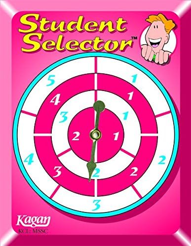 Kagan Cooperative Learning Spinner: Student Selector, Teaching Material (MSSC)