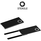 STEAGLE Webcam Cover [2nd Generation] for your privacy (Black) Macbook Laptop PC