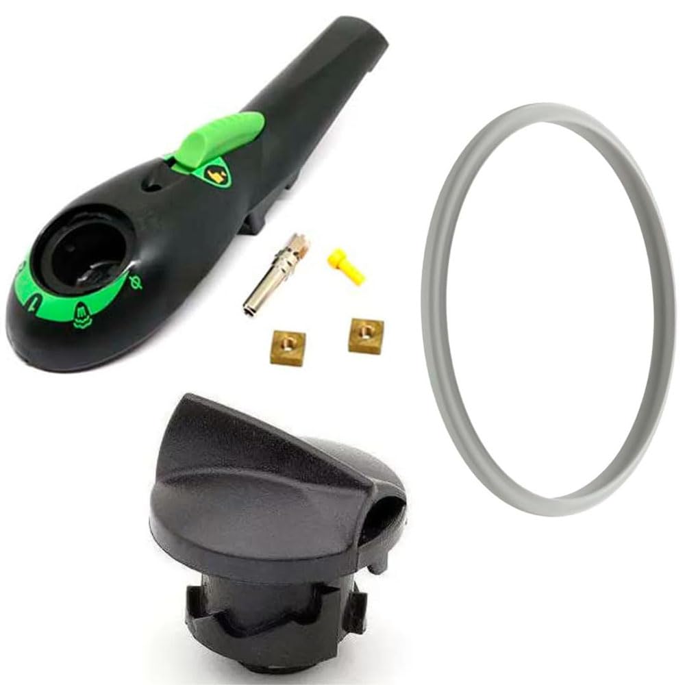 ALGOMAS® Pack of Spare Parts for Fagor Rapid Express 99 Pot | Includes Handle, Gasket Ø22cm and Pressure Valve | Metric Fireplace 6mm