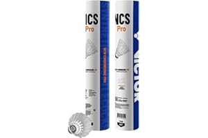 BONMAC Victor Badminton - Artificial Shuttle Practice Balls (Carbon Shuttle) Carbon Shuttle Pro NCSPRO 12 Pack