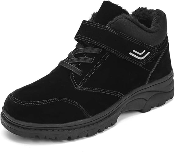 mens velcro snow boots