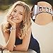 bayite for Fitbit Ionic, Replacement Metal Bracelet Adjustable Fitbit Ionic Bands Silver with Rhinestone