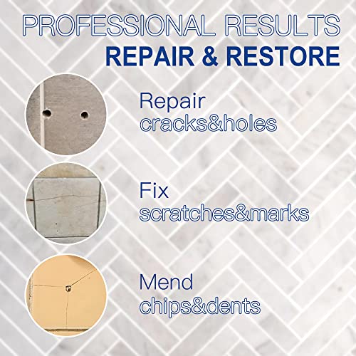 Porcelain Repair Kit, Tile Repair Kit(White) Ceramic Tile