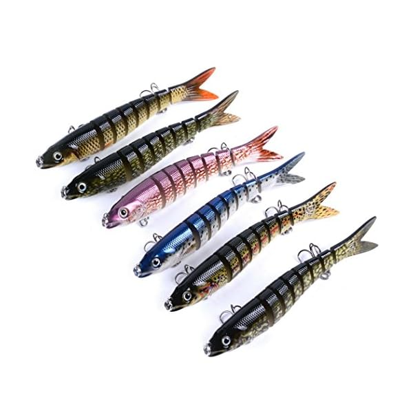 Aorace-1-PcsLot-135cm19g-Life-like-8-Segments-Swimbait-Fishing-Bait-Multi-Jointed-Lures-Pike-Fishing-Lure-2-Treble-Hooks-Top-Water-Lure