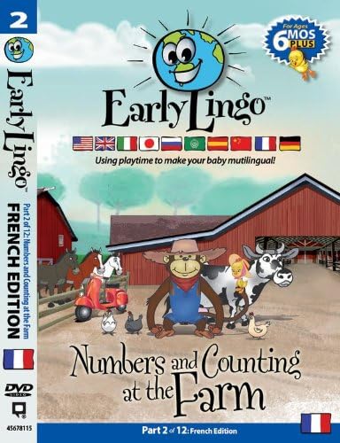 Early Lingo Numbers and Counting at The Farm DVD (Part 2 French)
