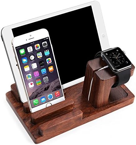 Universal Premium Hard Natural Wood Stand Holder for iPad Mini Retina 2 3, iPad Air / iPad Air 2, Tab 2/3/4/note 10.1 and Most Other Tablets (Color2)