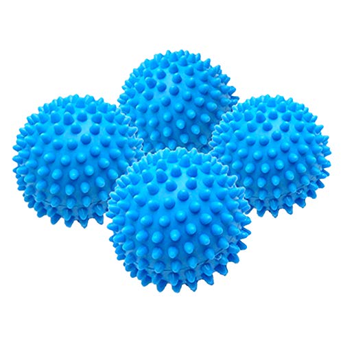Set of 4 Reusable Dryer Ball to Replace Liquid Fabric Softener and Wool