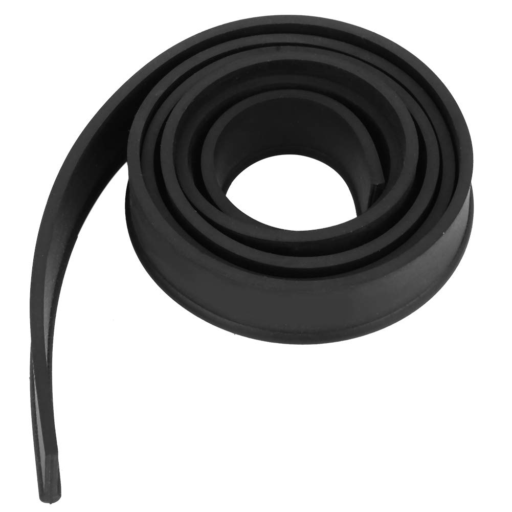 Replacement Wiper Rubber, Length Edge Wiper Rubber Wiper Cleaner Accessory for Stainless Steel Windscreen
