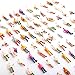 Yothfly 100 x Building Layout Model People Train 1:100 HO Scale Gauge Hand Painted Figures Passenger
