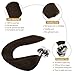 Ugeat Micro Loop Hair Extensions Real Human Hair Brown Micro Ring Hair Extensions Dark Brown Microbead Hair Extensions Human Hair Brown Micro Extensions Human Hair 50s 18 Inch #4