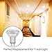 LEDERA GU10 LED Track Light Bulbs, Dimmable Mr16(50W-65W Equivalent), 7W Warm White 3000K, 6-Pack