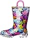 Western Chief Kids Scribble Stars Light up Rain Boot