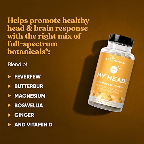 My Head! Headache Vitamins Sensitivity, Tension, Comfort, Healthy