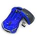 TDRTECH Wireless Car Mouse 2.4Ghz 3D DPI 1600 Cool Sport USB Gaming Mouse Mice for PC Computer Laptop Notebook Blue