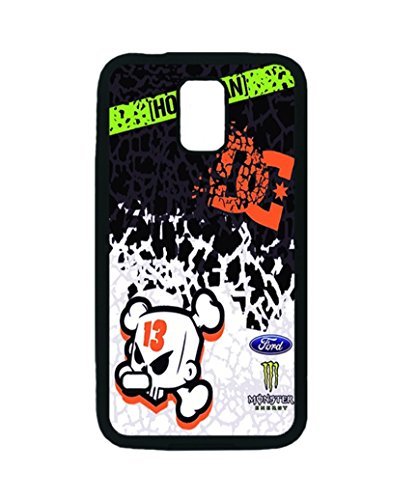 Rubber S5 Black Case, Ken Block Rally Hoonigan Car Drift DC Personalized Custom Fashion Samsung Galaxy S5 i9600 Case Silicone Cover By Perezoom Design