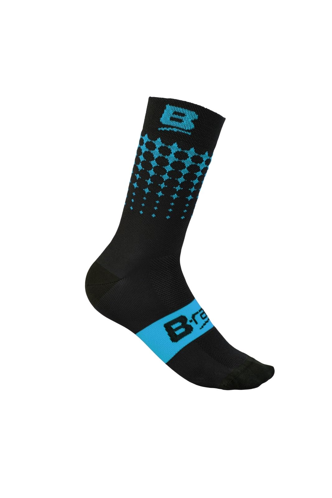 B-RACE SOFT AIR PLUS SOCKS BLACK/BLUE 44-47 L