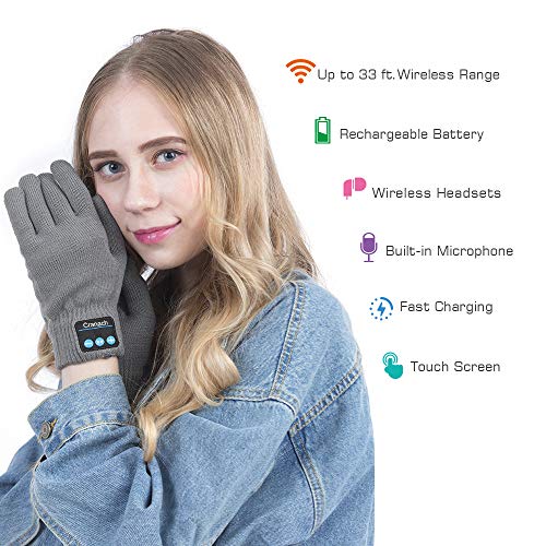 Bluetooth Gloves Talking Gloves With Bluetooth Touch Screen Knit - Main Image