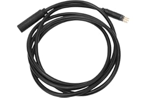 Joyzan Electric Bike Motor Extension Cable, 9 Pin Conversion Line E Bike Waterproof Connector Kit Front Rear Wheel Hub Adapte