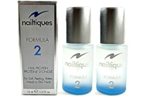Nailtiques Nail Protein Formula 2, 0.5-Ounce Bottles (Pack of 2)