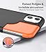 Humixx Shockproof Series iPhone 11 Case | 16FT Military Grade Drop Protection | Advanced Impact Polyone Material Textured PC Back Protective Cover with Soft Bumper for Apple iPhone 11 Black 6.1 Inch