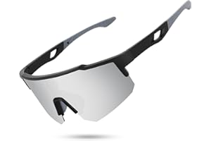 STORYCOAST Polarized Sports Sunglasses for Men Women,Driving Fishing Cycling Mountain Bike Sunglasses UV400 Protection