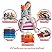 Creative QT Stuffed Animal Storage Bean Bag Chair - Stuff 'n Sit Organization for Kids Toy Storage - Toddler Size (27