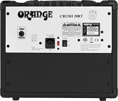 Orange Crush 20RT 1x8" 20-Watt Combo with Reverb and Tuner - Black