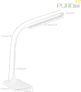 PURElite Natural Daylight Hobby Lamp – Flexible LED Table Desk Light 4 view 5