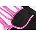 Men's Thin and Smooth Underwear Hollowed Straps One Side Hot Pink Straps Average size (Fit waist 24.5