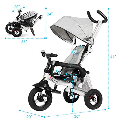 6 Costzon+Detachable+Guardrail+Adjustable+Absorption