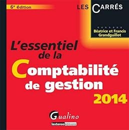 L' essentiel de la comptabilité de gestion 2014