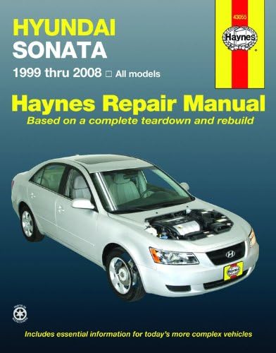 Hyundai Sonata Automotive Repair Manual: 1999 Thru 2008 (Haynes Repair Manual (Paperback))