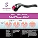 Premium Derma Roller Kit by Beauty Labs | 540 Medical Grade Titanium Micro Needles | Premium Skin Care Tool/0.5mm | Medical CE Certified & FDA Approved | Free E-Book Included | Choose your color!