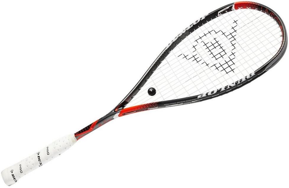 Dunlop Hyperfibre+ Revelation Pro Squash Racket, Red, One Size BigaMart