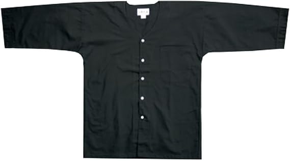 Amazon Co Jp 鯉口シャツ ダボシャツ メンズ レディース 黒 無地 大人 祭り 衣装 服 ファッション小物