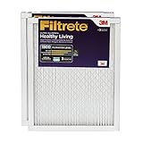 Filtrete 20x20x1, AC Furnace Air Filter, MPR 1500, Healthy Living Ultra Allergen, 2-Pack