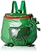 Kidorable Toddler (7 inches x 10 inches) Green Frog, Fun Frog Zipper & 3D Embelishments Backpack