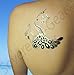 Metallic Temporary Tattoos for Women Teens Girls - 8 Sheets Gold Silver Temporary Tattoos Glitter Shimmer Designs Jewelry Tattoos - 100+ Color Flash Fake Waterproof Tattoo Stickers (Mustique)