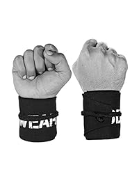 WOD Wear Wrist Wraps for Powerlifting, Strength Training, Bodybuilding, Cross Training, Olympic Weightlifting, Yoga Support - One Size Fits All
